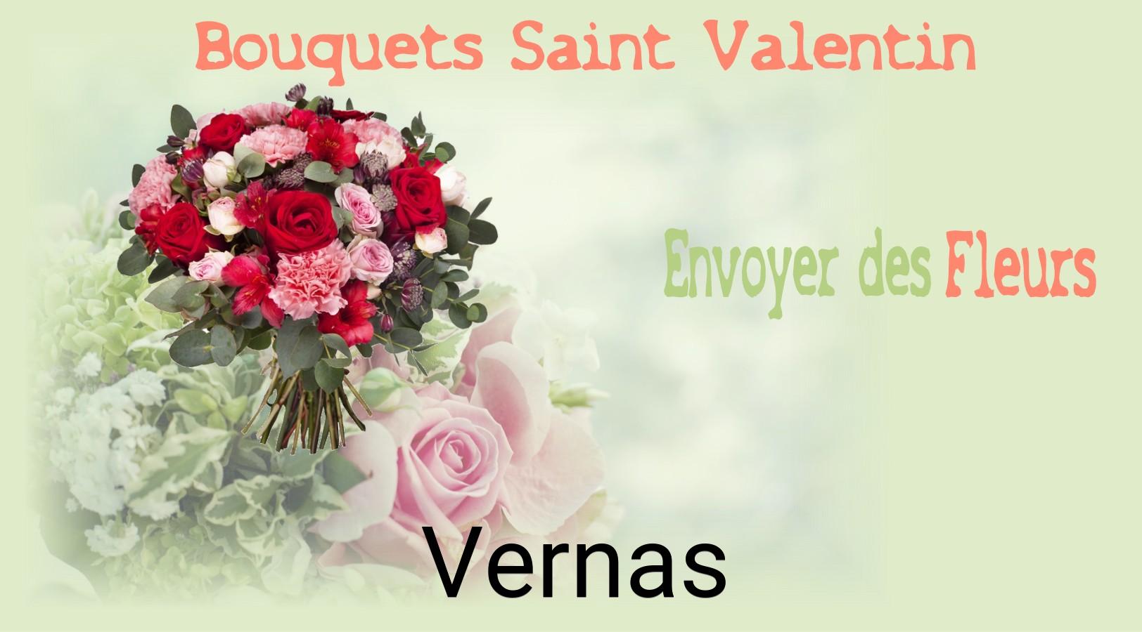 Roses de Saint-Valentin livrées à Vernas