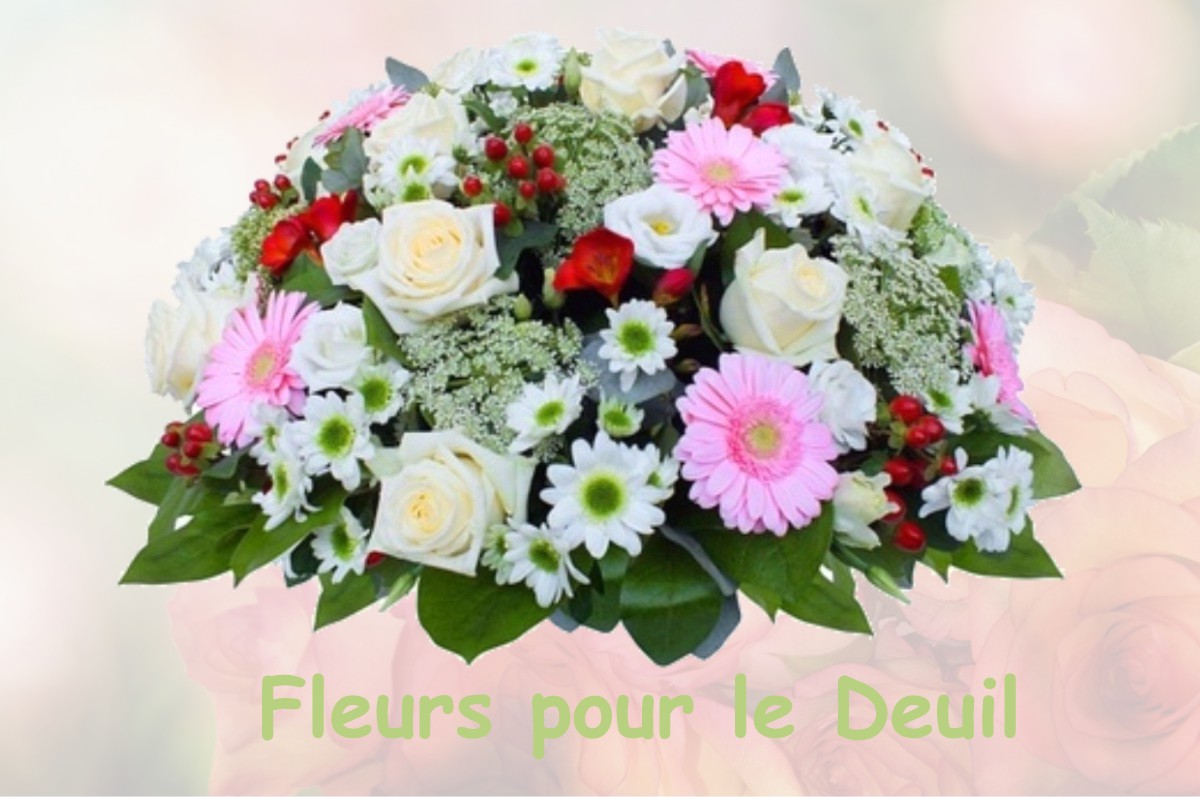 fleurs deuil VERNAS